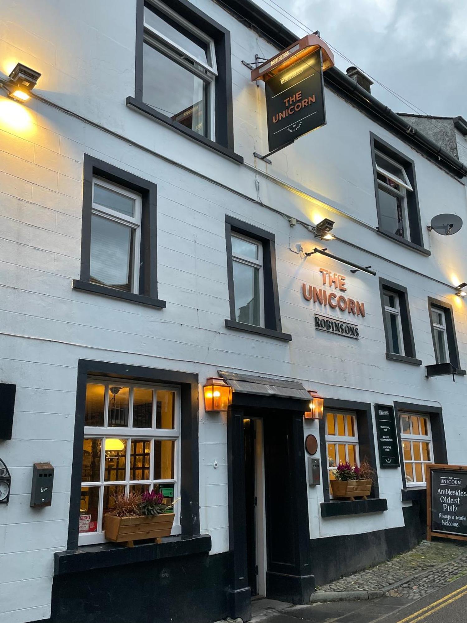 Hotel The Unicorn, Ambleside Zewnętrze zdjęcie